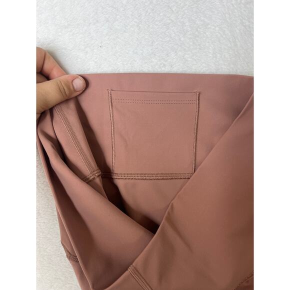 Vuori Studio Series Colorblock Leggings Light Terracotta sz M Workout Athleisure - Picture 7 of 7